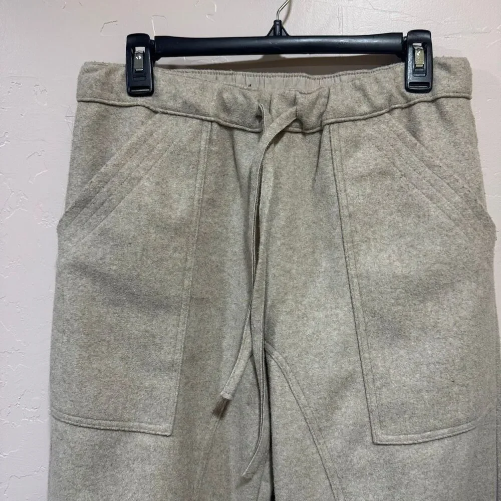 Zara Beige Wide Leg Pants